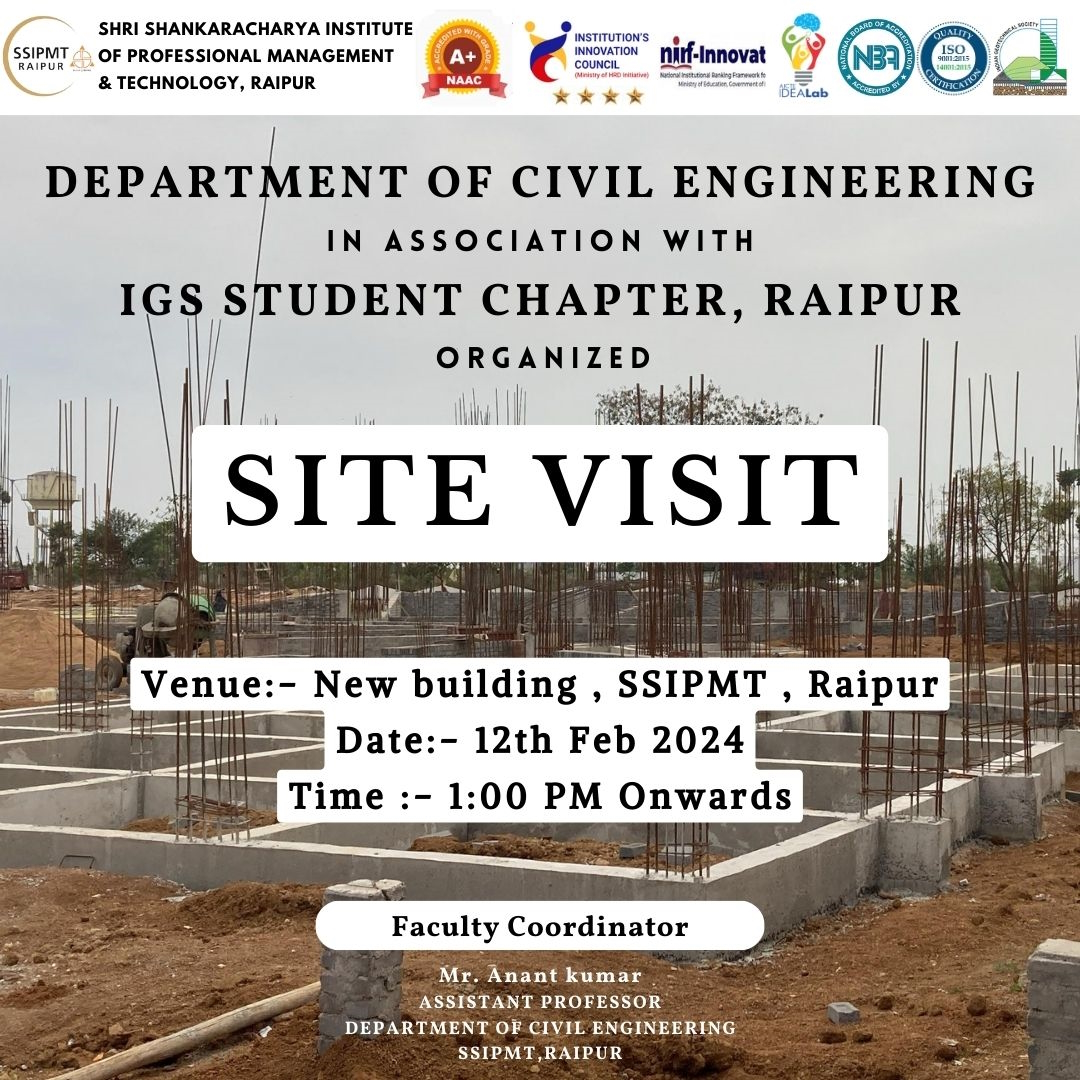 ACE & IGS Events, Civil Engineerign, SSIPMT Raipur