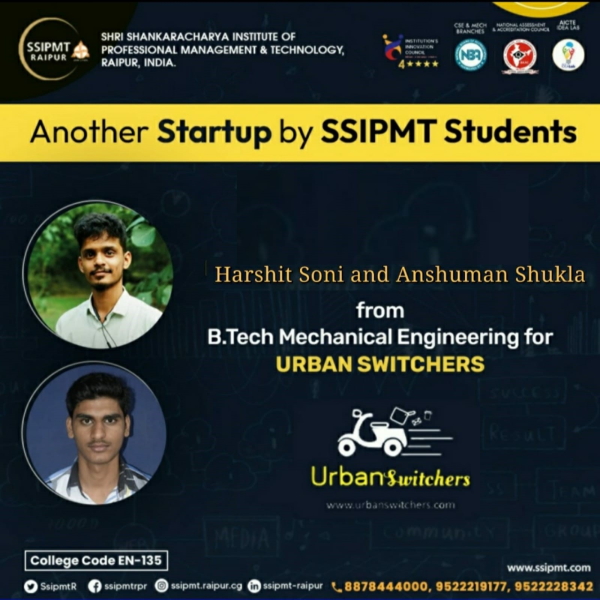 Urban Switchers, SSIPMT, Raipur