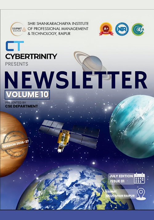 Vol 10 Issue 1 Newsletter, CSE, SSIPMT Raipur