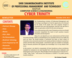 SSIPMT, Raipur B.Tech CSE Newsletters