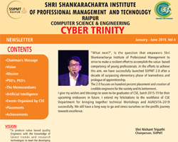 SSIPMT, Raipur B.Tech CSE Newsletters