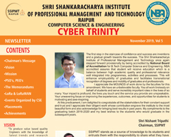 SSIPMT, Raipur B.Tech CSE Newsletters