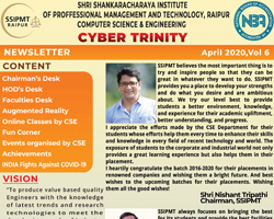 SSIPMT, Raipur B.Tech CSE Newsletters