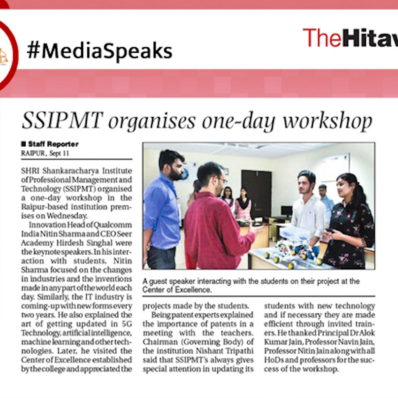 SSIPMT, Raipur B.Tech Electronics Newsletters
