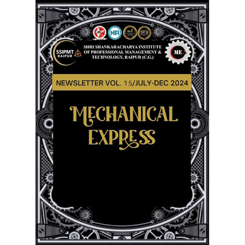 SSIPMT, Raipur B.Tech Mechanical Newsletters