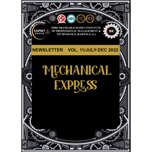 SSIPMT, Raipur B.Tech Mechanical Newsletters